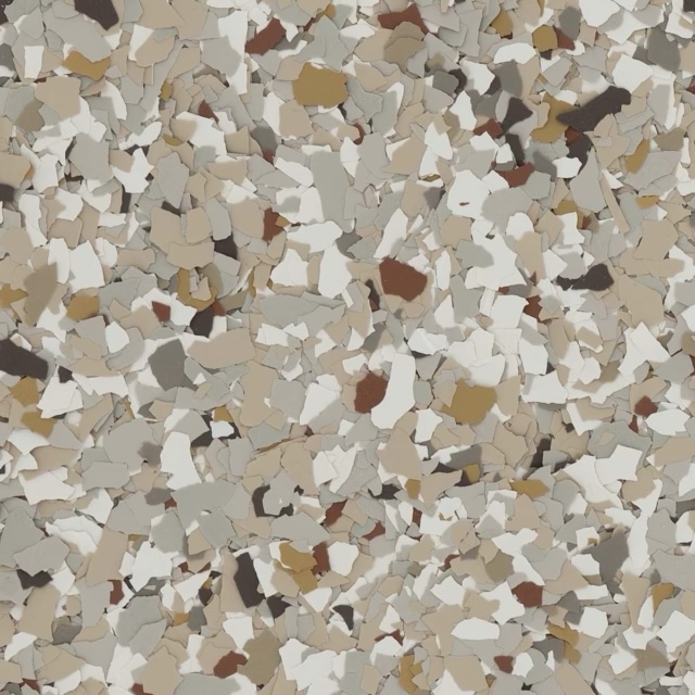 Creek Bed decorative flake pattern